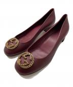 GUCCIグッチ）の古着「ヒールパンプス」｜バーガンディー