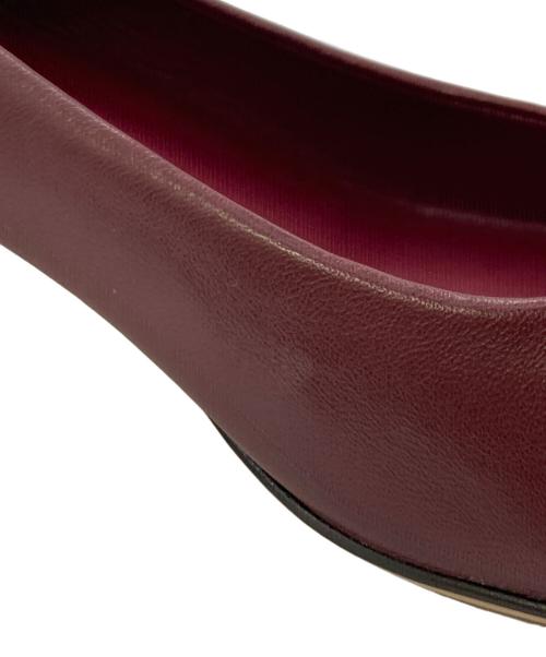 GUCCI（グッチ）GUCCI (グッチ) ヒールパンプス バーガンディー サイズ:38の古着・服飾アイテム