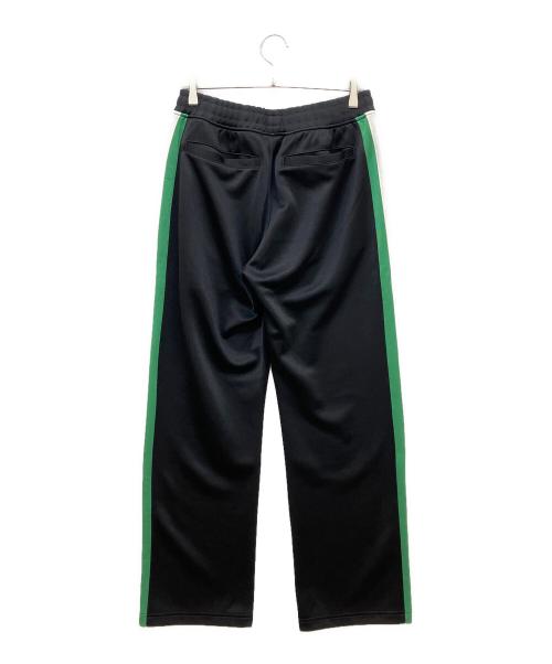 X-LARGE（エクストララージ）X-LARGE (エクストララージ) PUMA (プーマ) トラックパンツ ブラック×グリーン サイズ:L 未使用品の古着・服飾アイテム