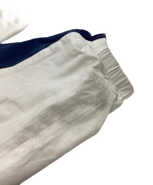 BALENCIAGA（バレンシアガ）BALENCIAGA (バレンシアガ) TRACKSUIT POPLIN SHIRT JACKET　571434 ネイビー×ホワイト サイズ:44の古着・服飾アイテム