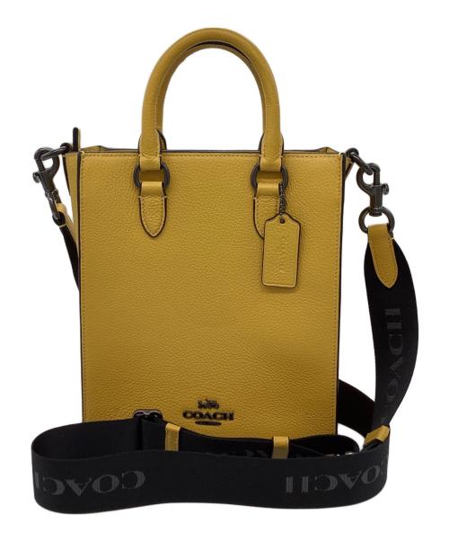 COACH（コーチ）COACH (コーチ) ディラン トート バッグ　/　CT910　/　L2421 イエローの古着・服飾アイテム