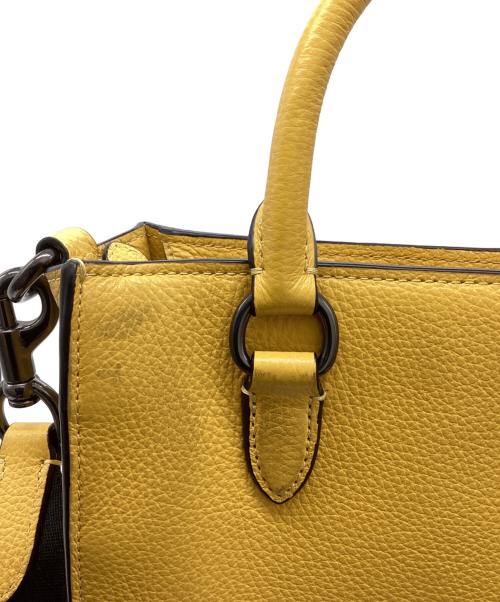 COACH（コーチ）COACH (コーチ) ディラン トート バッグ　/　CT910　/　L2421 イエローの古着・服飾アイテム