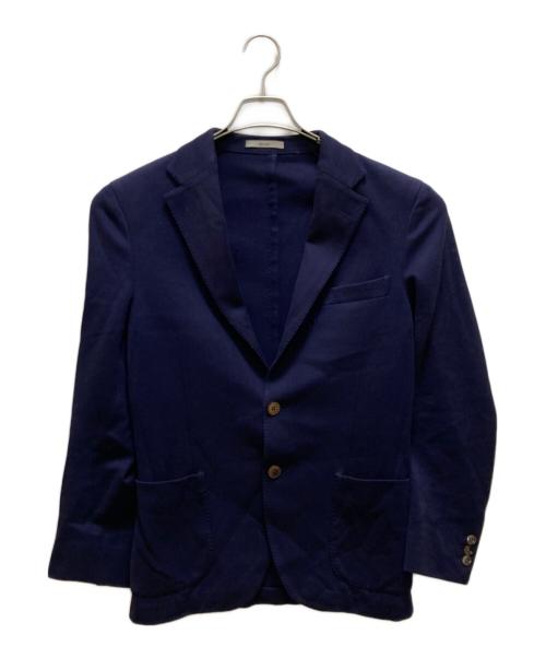 BOGLIOLI（ボリオリ）BOGLIOLI (ボリオリ) 3Bコットンテーラードジャケット ネイビー サイズ:44の古着・服飾アイテム