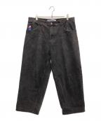 POLAR SKATE CO.ポーラースケートカンパニー）の古着「デニムパンツ」｜ブラック