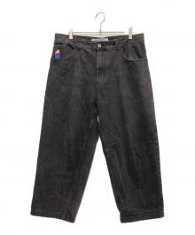 POLAR SKATE CO.（ポーラースケートカンパニー）の古着「デニムパンツ」｜ブラック