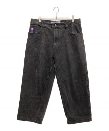 POLAR SKATE CO. グレー ワイドレッグデニム　 中古品 中古・古着通販】POLAR SKATE CO. (ポーラースケートカンパニー