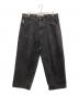POLAR SKATE CO.（ポーラースケートカンパニー）の古着「デニムパンツ」｜ブラック