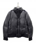 AKMエーケーエム）の古着「カシミヤ混中綿ジャケット」｜ブラック