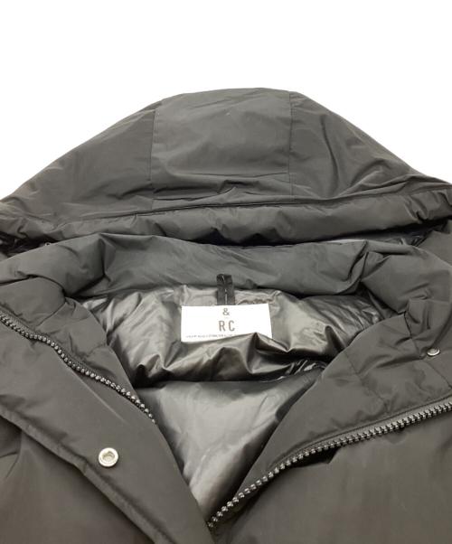 Curensology &RC（カレンソロジー アールシー）Curensology &RC (カレンソロジー アールシー) サイドジップダウンコート　/　CL207144ER-00 ブラック サイズ:36の古着・服飾アイテム