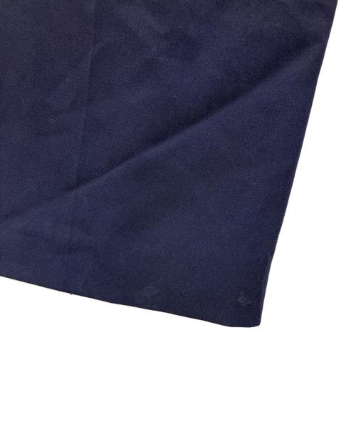 theory（セオリー）theory (セオリー) Admiral Crepe Wide Pull On Full Length　アドミラルクレープワイドプルオンフルレングス　パンツ ネイビー サイズ:2の古着・服飾アイテム