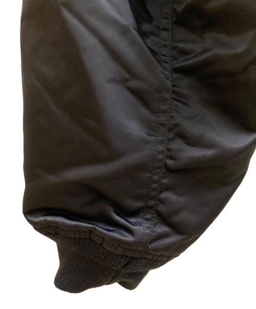 SOFTHYPHEN（ソフトハイフン）SOFTHYPHEN (ソフトハイフン) ショートMA-1ジャケット ブラック サイズ:3の古着・服飾アイテム