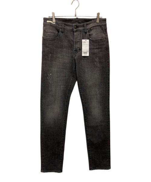 YCHAI（イカイ）YCHAI (イカイ) PANATELA ブラックダメージデニムジーンズ ブラック サイズ:32 未使用品の古着・服飾アイテム