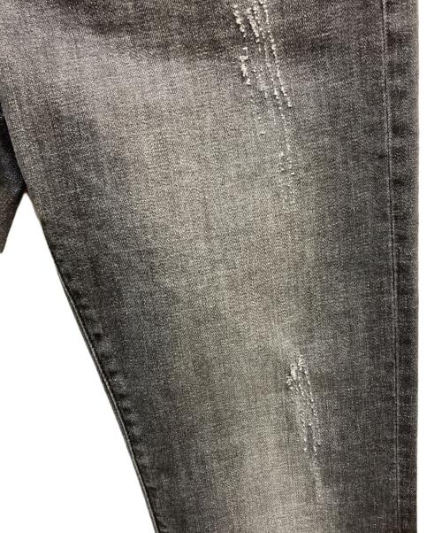 YCHAI（イカイ）YCHAI (イカイ) PANATELA ブラックダメージデニムジーンズ ブラック サイズ:32 未使用品の古着・服飾アイテム
