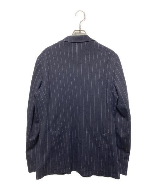 TAGLIATORE（タリアトーレ）TAGLIATORE (タリアトーレ) ウールジャージー 2B1プリーツスーツ ネイビー サイズ:48の古着・服飾アイテム