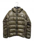 THE NORTH FACEザ ノース フェイス）の古着「Alpine Nuptse Hoodie」｜オリーブ