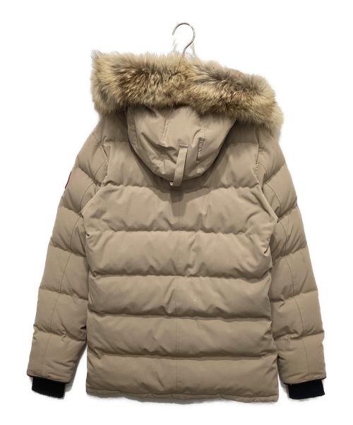 CANADA GOOSE（カナダグース）CANADA GOOSE (カナダグース) ダウンジャケット ベージュ サイズ:Ｍの古着・服飾アイテム