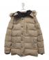 CANADA GOOSE（カナダグース）の古着「ダウンジャケット」｜ベージュ