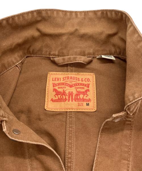 LEVI'S（リーバイス）LEVI'S (リーバイス) カバーオール ブラウン サイズ:Mの古着・服飾アイテム