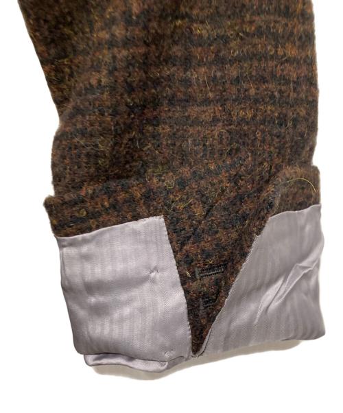 SUIT SELECT（スーツセレクト）SUIT SELECT (スーツセレクト) ウールシングルバックベルトコート ブラウン サイズ:Lの古着・服飾アイテム