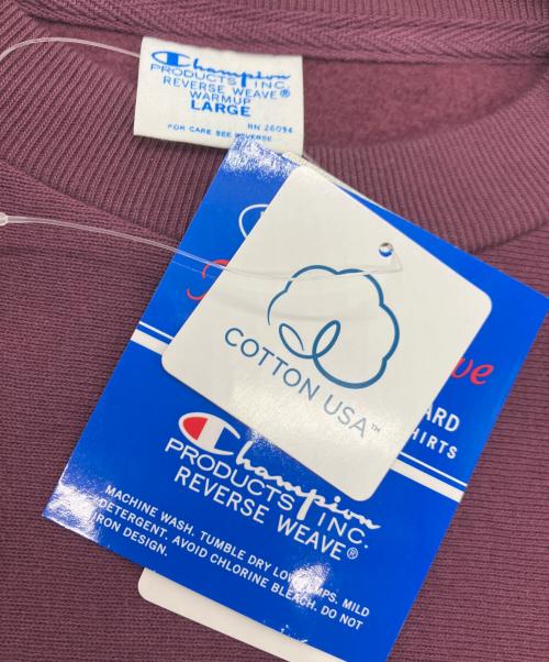 Champion REVERSE WEAVE（チャンピオン リバース ウィーブ）Champion REVERSE WEAVE (チャンピオン リバース ウィーブ) JOURNAL STANDARD relume (ジャーナルスタンダード レリューム) スウェット ワインレッド サイズ:Lの古着・服飾アイテム