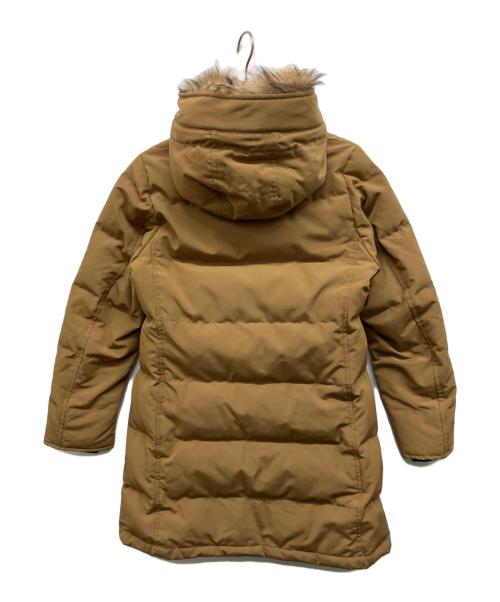 DANTON（ダントン）DANTON (ダントン) フード付きロングダウンコート ブラウン サイズ:36の古着・服飾アイテム