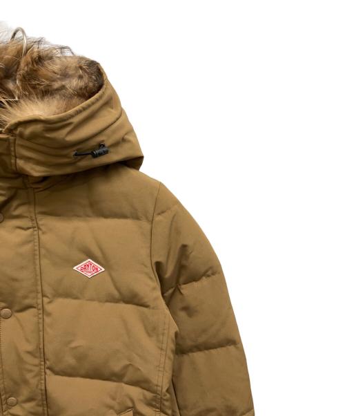 DANTON（ダントン）DANTON (ダントン) フード付きロングダウンコート ブラウン サイズ:36の古着・服飾アイテム