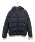 AKM（エーケーエム）の古着「スタンドネックレイヤードダウンジャケット」｜ブラック