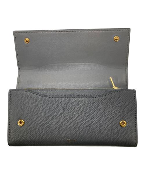 CELINE（セリーヌ）CELINE (セリーヌ) マルチファンクション長財布 グレーの古着・服飾アイテム