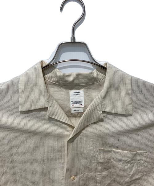 VISVIM（ビズビム）VISVIM (ビズビム) COPA SHIRT S/S ベージュ サイズ:3の古着・服飾アイテム