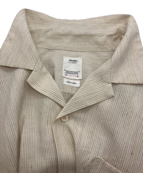 VISVIM（ビズビム）VISVIM (ビズビム) COPA SHIRT S/S ベージュ サイズ:3の古着・服飾アイテム