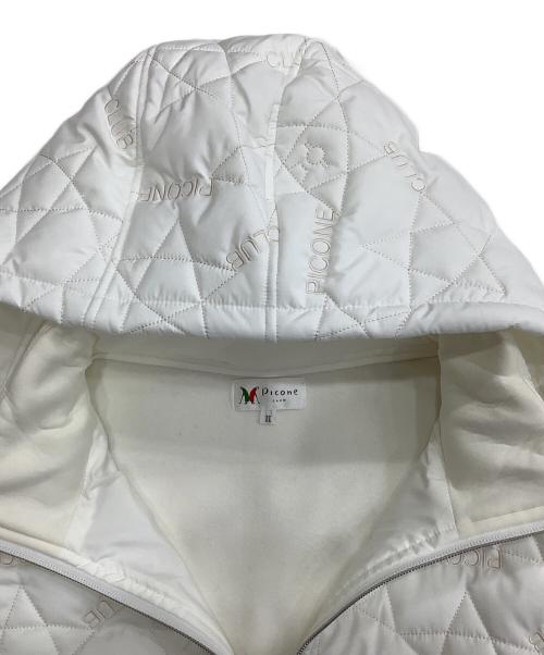 PICONE CLUB（ピッコーネクラブ）PICONE CLUB (ピッコーネクラブ) ゴルフウェア(トップス) ホワイト サイズ:SIZE 2の古着・服飾アイテム