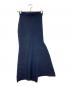 L'AUBE BLANC (ローブ ブラン) Panel Rib Knit Skirt(パネル リブ ニット スカート) ネイビー サイズ:Free：7000円