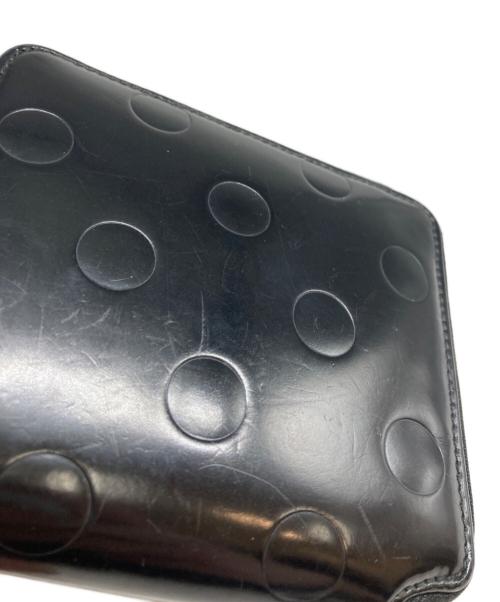 COMME des GARCONS（コムデギャルソン）COMME des GARCONS (コムデギャルソン) ラウンドファスナー財布 ブラックの古着・服飾アイテム