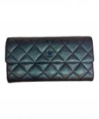 CHANELシャネル）の古着「ココマーク長財布」｜パープル