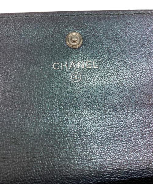 CHANEL（シャネル）CHANEL (シャネル) ココマーク長財布 パープルの古着・服飾アイテム