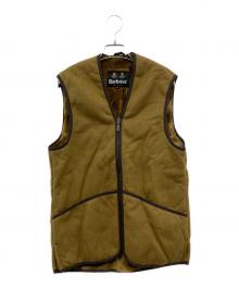 Barbour（バブアー）の古着「ウォームパイルウエストコート ファーライナーベスト」｜ブラウン