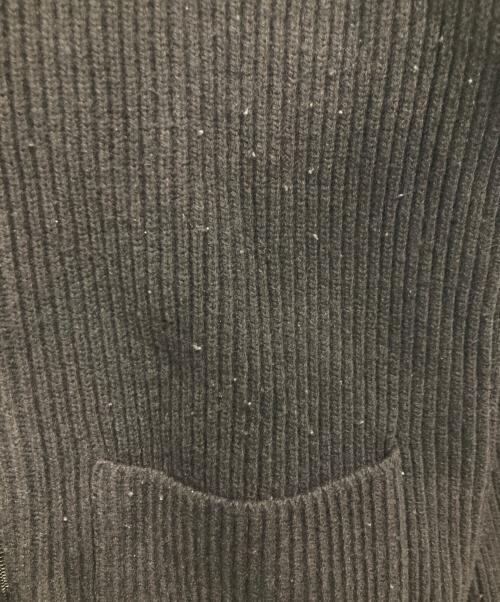 grp（ジーアールピー）grp (ジーアールピー) ウールカシミヤ ドライバーズニット ブラウン サイズ:5の古着・服飾アイテム