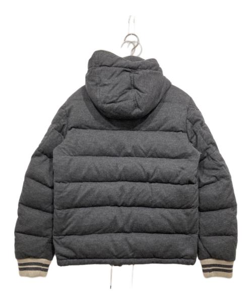 MONCLER（モンクレール）MONCLER (モンクレール) BRESLE ダウンジャケット グレー サイズ:3の古着・服飾アイテム