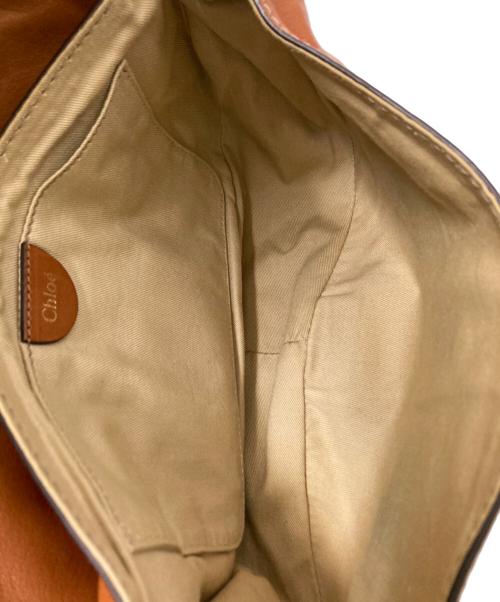 Chloe（クロエ）Chloe (クロエ) マーシー ターンロック レザーショルダーバッグ ブラウン サイズ:下記参照の古着・服飾アイテム