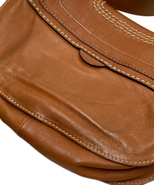 Chloe（クロエ）Chloe (クロエ) マーシー ターンロック レザーショルダーバッグ ブラウン サイズ:下記参照の古着・服飾アイテム