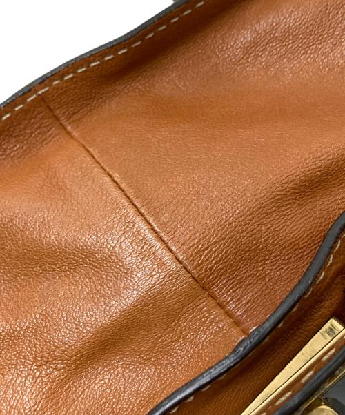 Chloe（クロエ）Chloe (クロエ) マーシー ターンロック レザーショルダーバッグ ブラウン サイズ:下記参照の古着・服飾アイテム