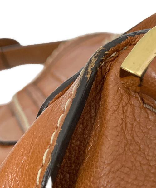 Chloe（クロエ）Chloe (クロエ) マーシー ターンロック レザーショルダーバッグ ブラウン サイズ:下記参照の古着・服飾アイテム