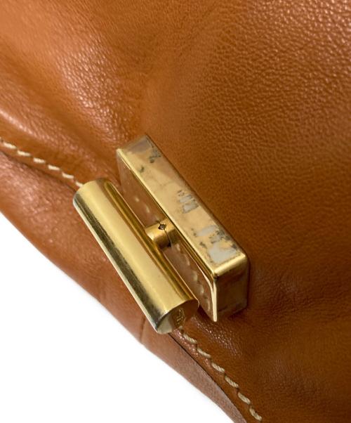 Chloe（クロエ）Chloe (クロエ) マーシー ターンロック レザーショルダーバッグ ブラウン サイズ:下記参照の古着・服飾アイテム