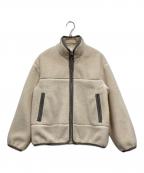 SLOW 23区スロー23ク）の古着「フェイクファーブルゾン」｜アイボリー