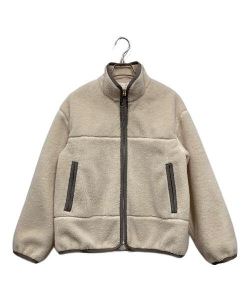 SLOW 23区（スロー23ク）SLOW 23区 (スロー23ク) フェイクファーブルゾン アイボリー サイズ:38の古着・服飾アイテム