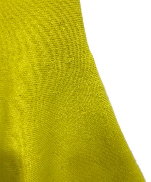 MYLAN（マイラン）MYLAN (マイラン) カシミヤニットフレアスカート イエロー サイズ:Freeの古着・服飾アイテム