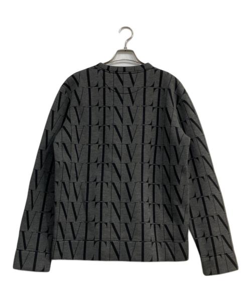 VALENTINO（ヴァレンティノ）VALENTINO (ヴァレンティノ) VLTNロゴボンディングスウェット　UV0MF04S6WG グレー サイズ:Mの古着・服飾アイテム