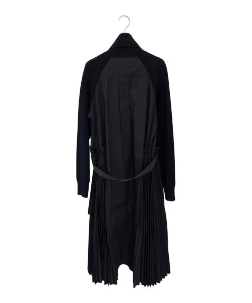 sacai（サカイ）sacai (サカイ) ドッキングワンピース ブラック サイズ:2の古着・服飾アイテム