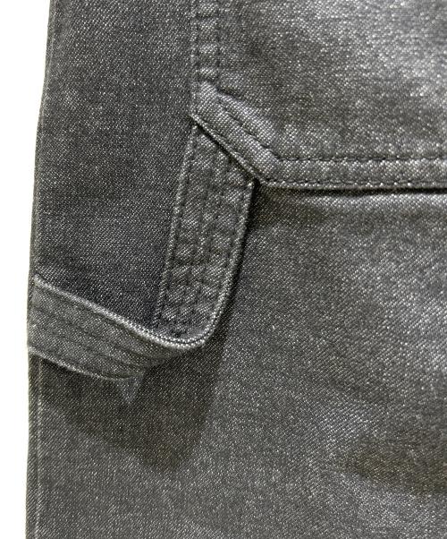 HERMES（エルメス）HERMES (エルメス) クロップドワイドデニムパンツ インディゴ サイズ:36の古着・服飾アイテム