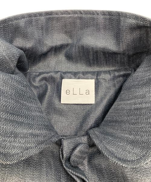 ELLA（エラ）eLLa (エラ) denim oil cloth  denim oil cloth jacket&skirt インディゴ サイズ:Free 未使用品の古着・服飾アイテム